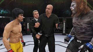 Bruce Lee vs. Wild Tiger (EA Sports UFC 3) - CPU vs. CPU