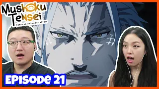 DRAGON GOD VS DEAD END! | Mushoku Tensei Episode 21 Couples Reaction & Discussion