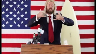 President Trump Explains How To Claim for Surfers - The Inertia