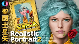 Saint Seiya Gold Saints Real Life Realisation Portrait 聖闘士星矢黄金聖鬥士実写化の肖像  聖鬥士真人化黃金聖鬥士登場