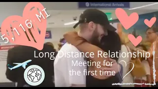 Long Distance Relationship l First Time Meeting l Ireland to USA