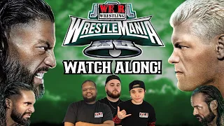 🚨LIVE - WWE WRESTLEMANIA 40 NIGHT 2 WATCH ALONG & REACTION!