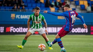 Antonio Aranda vs Atletico Sanluqueno | Barcelona B (23/4/22)