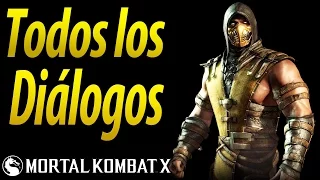 Mortal Kombat X | Español Latino | Todos los Diálogos | Scorpion | Xbox One |