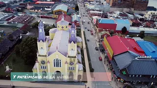 Conociendo Chiloé desde lo alto con música típica de la zona