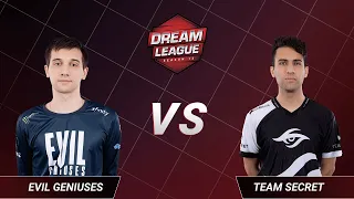 Team Secret vs Evil Geniuses - Game 2 - Grand Final - DreamLeague Season 13 - The Leipzig Major