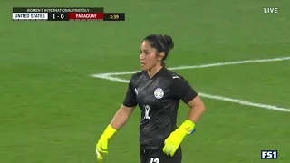 Rose Lavelle with the header | USA vs Paraguay | Women's International Friendly