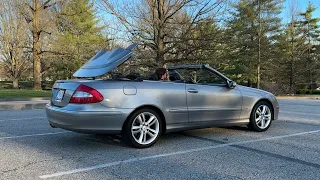 2006 Mercedes-Benz CLK350 Convertible Top Operation