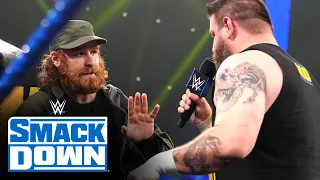 Sami Zayn confronts Kevin Owens on “The KO Show”: SmackDown, March 26, 2021