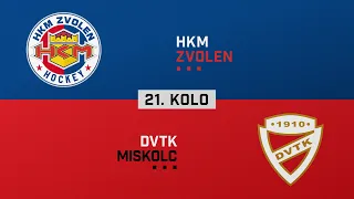 21.kolo HKM Zvolen - DVTK Miskolc HIGHLIGHTS