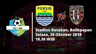 Jadwal Pertandingan Liga 1 Indonesia Pekan ke-28, Persib Bandung Vs Bali United