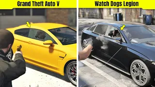 WATCH DOGS LEGION VS GTA 5 (WHICH IS BEST?) | Side by Side Comparison