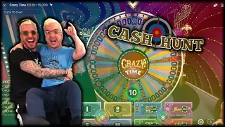 CLASSYBEEF ON CRAZY TIME (BIG HIT) - ONLINE CASINO HIGHLIGHT #80 🔥
