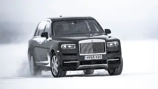 Rolls Royce Cullinan on ice! + BMW xDrive