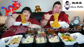 Spicy Szechuan Dan Dan Noodle Challenge With Nikocado Avocado Mukbang
