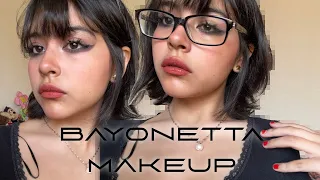 BAYONETTA MAKEUP (intento) 𖤐˒˒︎