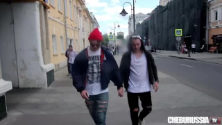 Gays walking on moscow, Russia!!! See F***ing reaction #Homosexuality#Moscow ।। Геи гуляют по Москве