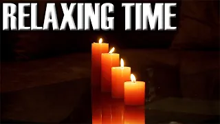 1 Hour Burning Candles and relaxing music - Relaxing SPA Meditation Session With Candles #candles