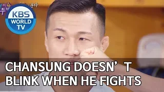 Chansung the Korean Zombie doesn't blink when he fights in UFC [Happy Together/2019.09.05]