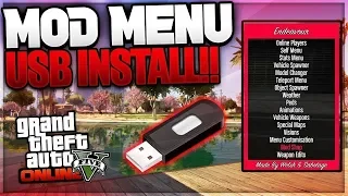 GTA 5 USB MOD MENU {FULL TUTORIAL} - NO JAILBREAK - ONLINE/OFFLINE 2019 #2