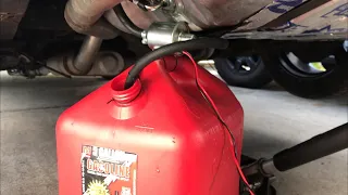 How To Drain Gas Out Of Gas Tank Using A Fuel Pump