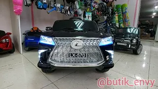 ✴ Оригинальный электромобиль "Lexus LX 570" Black.☝️ Остерегайтесь подделок!