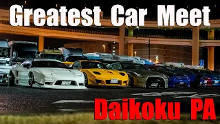 Most Epic Car Meet at a Truck Stop in Japan | Daikoku Futo PA