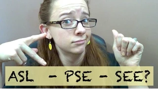 Different Styles of Sign Language? : ASL - PSE - SEE