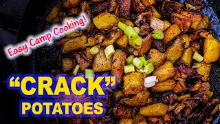 "Crack Potatoes": The BEST Potato Recipe for Camping | Easy Camp Cooking
