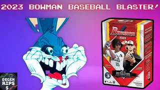 LOADED! 2023 Bowman Baseball Blaster Box Review! Product of the Year?