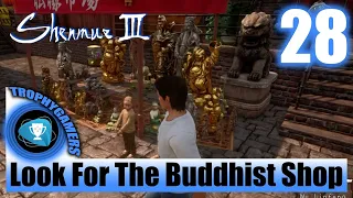 Shenmue 3 - Look For Buddhist Shops in Town & Go to Vendor Avenue Walkthrough Part 28