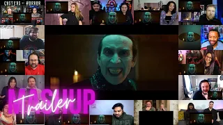 Renfield - Official Trailer Reaction Mashup 🧛🩸 - Nicolas Cage - Nicholas Hoult (Dracula)