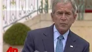 Bush Pushes for Solidarity Against Iran