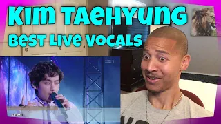 BTS Kim Taehyung (V) Best Live Vocals REACTION