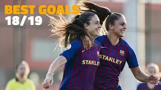 Barça Women's team best goals of the 2018-19 season