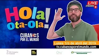 Alex Otaola en Hola! Ota-Ola en vivo por YouTube Live (lunes 1ro de abril del 2019)