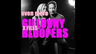 Even more Gillovny bloopers The X Files David Duchovny Gillian Anderson) stars Californication Fall