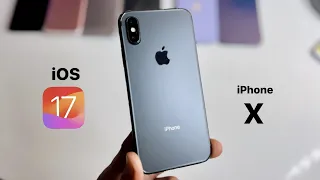 iOS 17 update for iPhone X || How to install iOS 17 update in iPhone X