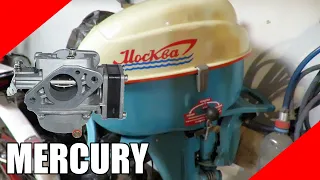 Карбюратор Mercury на ПЛМ Москва-10 подвесной лодочный мотор tohatsu