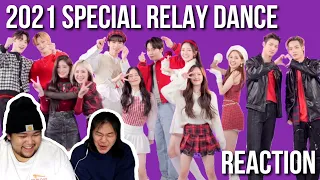 REACTION to 2021 Special Relay Dance (ONEUS, EVERGLOW, TO1, Weeekly, EPEX, LIGHTSUM)