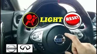 Nissan & Infiniti Airbag Light (Issue and Resolution)