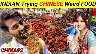 INDIAN Trying CHINESE Street Food | Indian In China |