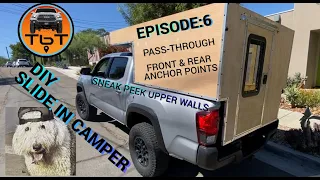 I'm Building A (Pop-Up Hard Wall) Slide In Camper - DIY Camper Build EP:6