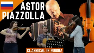 Libertango (Astor Piazzolla) by Sunlight Trio - Volgograd, Russia #Classical Version