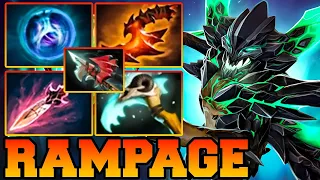 Outworld Destroyer Dota 2 Mid Carry Guide Rampage 7.33 Pro Gameplay