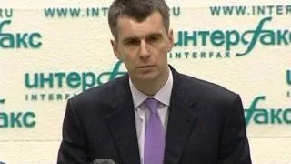 Russia tycoon Prokhorov launches Kremlin bid