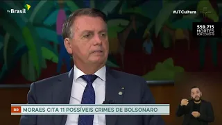 Moraes inclui Bolsonaro em inquérito das fake news por ataques às urnas eletrônicas