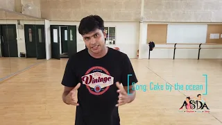 Cake by the ocean part 1 dance tutorial by ANSUL KUMAR GARG (ASDA)