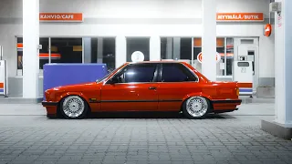 Chill Night Drive With a Bagged BMW E30 - DK Films
