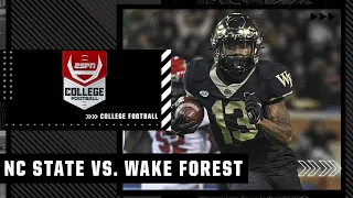 NC State Wolfpack at Wake Forest Demon Deacons | Full Game Highlights